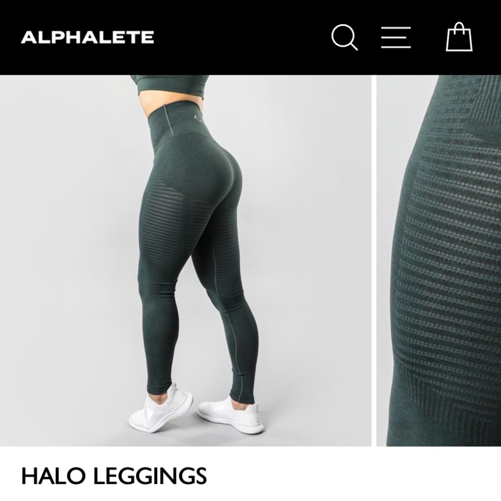 Alphalete halo leggings- urban chic